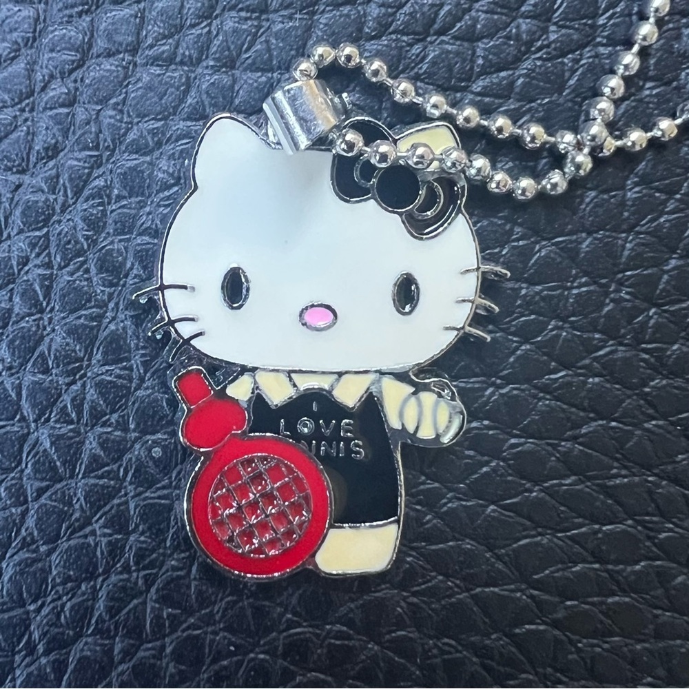 Hello Kitty Necklace with Red and Black Accents